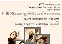 Biografie speakeri Editia 1: Programe de managementul talentelor si construirea unui sistem eficient de succesori - HART Consulting