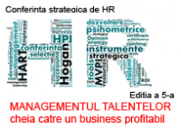 Editia a 5-a: Managementul Talentelor: cheia pentru un business profitabil - HART Consulting