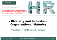 Vlad Bog - Despre diversitate la Microsoft - HART Consulting